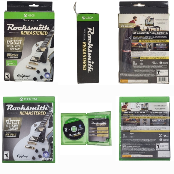 Rocksmith Remastered 2014 Edition Xbox One Bundle with Box - Picture 7 of 7